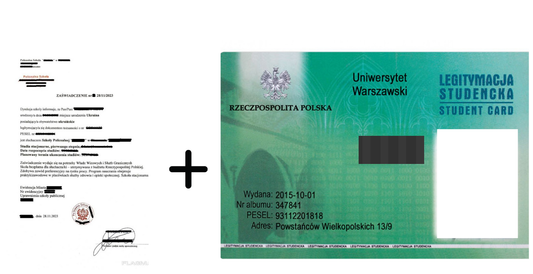 🎓 Carné de estudiante en Polonia (Legitymacja studencka)